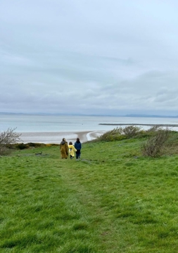 Across Morcombe bay to Barrow