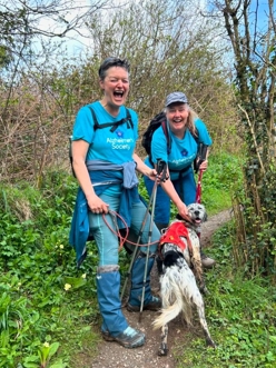 Kris and Jo fundraising for Alzheimer's