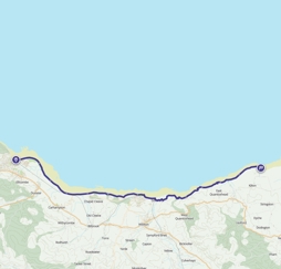 Minehead to Hinckley via west somerset coast path