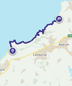 Hayle to Porthtowan via coast path