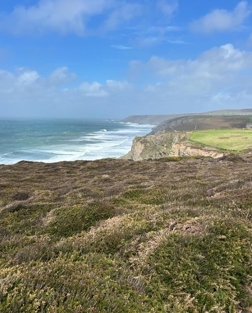 Cornish coastal path